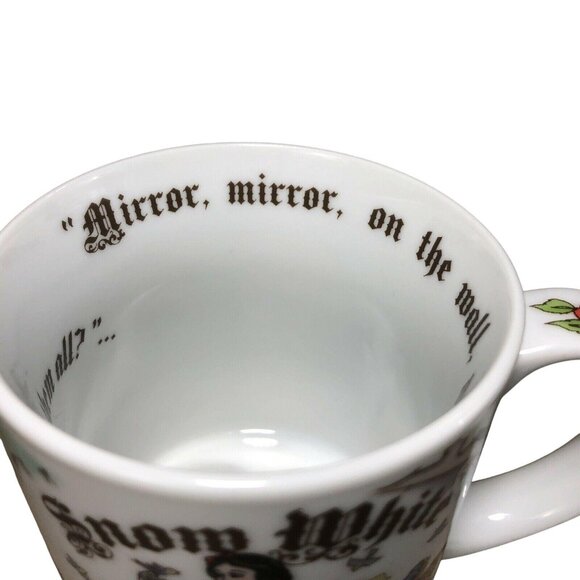 Disney Snow White Seven Dwarfs Mug Paul Cardew Coffee Tea Wicked Witch 2012 - Picture 8 of 11